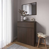 Комод тумба на 1 ящик та 2 двері з фасадами без ручок R-23, фото 4