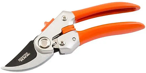 Секатор садовий Mastertool 200 мм з обгумованими ручками (14-6123)
