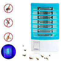 Уничтожитель насекомых "Mosquito small night lamp" Голубой, антимоскитная лампа против комаров 220В (NS)