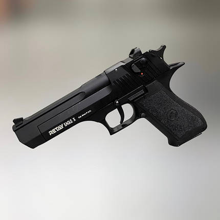 Пістолет стартовий Retay Eagle X, кал. 9 мм, колір – Чорний, фото 1