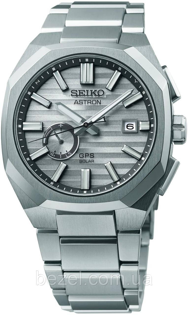 Чоловічий годинник Seiko Astron GPS Solar SSJ017 SSJ017J1 SBXD017 Limited Edition [1,500 шт]