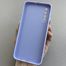 Чохол для Samsung Galaxy A50s чохол бузковий мармур із захистом камери на телефон самсунг а50с q7k, фото 2