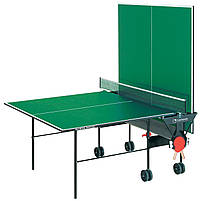 Тенісний стіл Garlando Training Indoor 16 mm Green (C-112I), фото 2