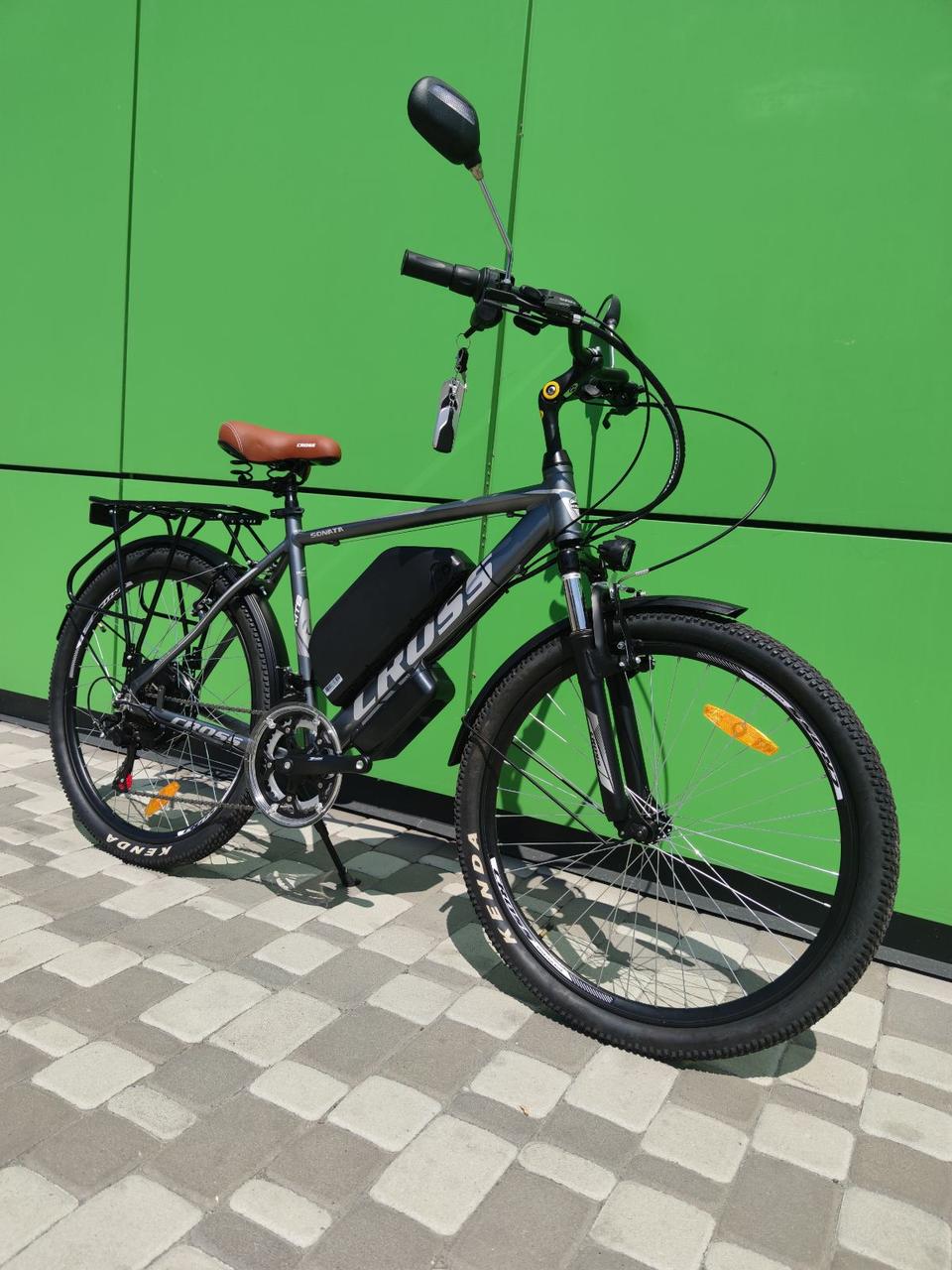 Електровелосипед "Соната" 1000 W 18AH 54V Дорожній ebike Led фара 2500 lmn Cruise control