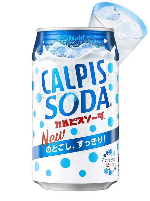 Японська газована вода Calpis Soda 355 ml, фото 1