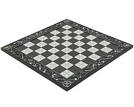 Шахова дошка із полістоуна (штучного каменю) ручної роботи від італійського бренду Italfama