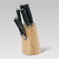 Набір кухонних ножів із підставкою 7 предметів Maestro MR-1424 Набір ножів із неіржавкої сталі