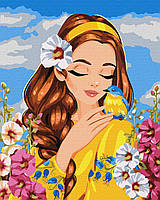 Картина за номерами Патриотическое Цветение весны ©krizhanskaya 40х50 Идейка (KHO2565)
