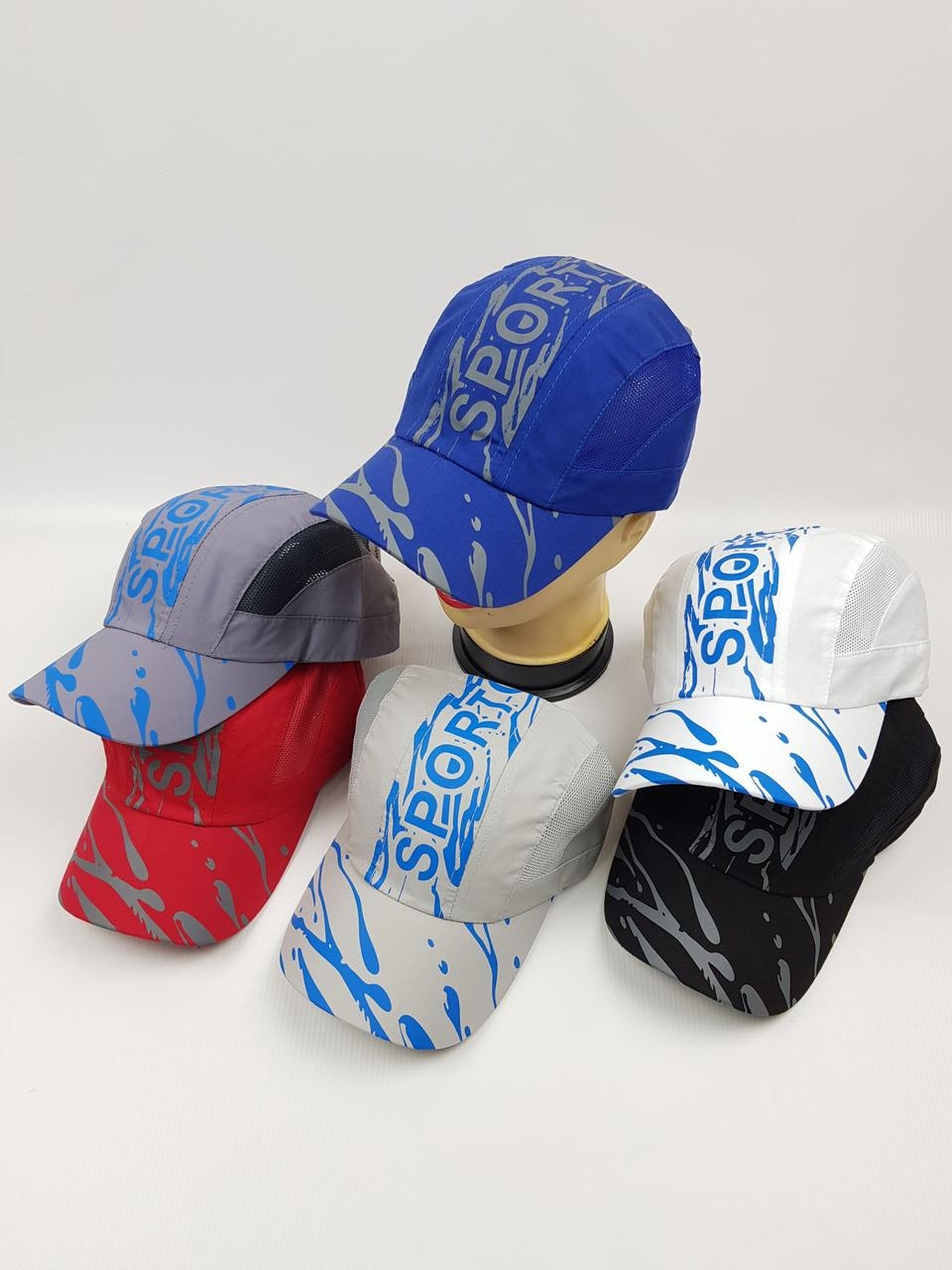 Бейсболки з сіткою для дітей оптом, р.52