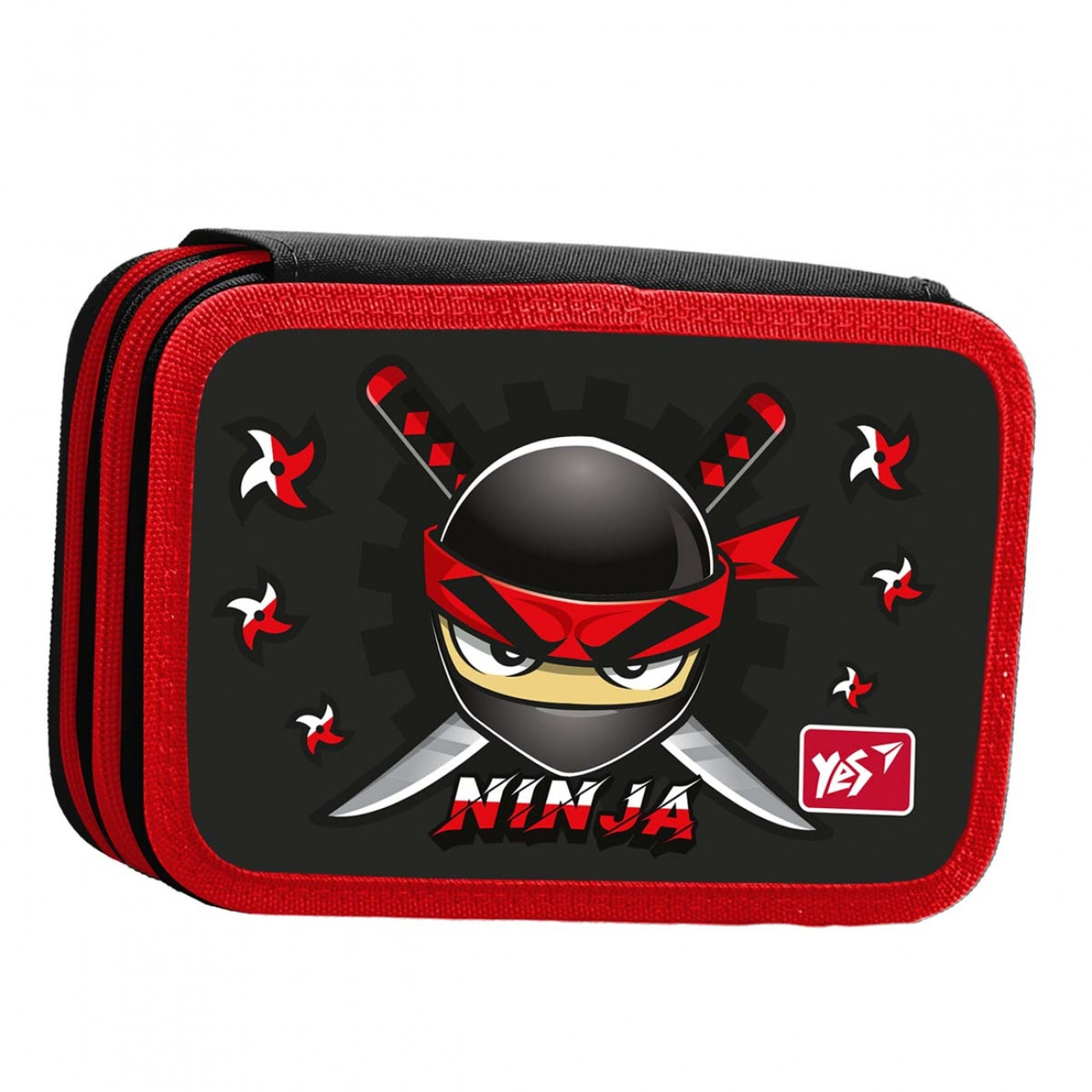 Пенал твердий YES HP-01 подвійний Ninja (533391)