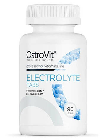 Електроліти OstroVit Electrolyte 90 таб Польща, фото 1