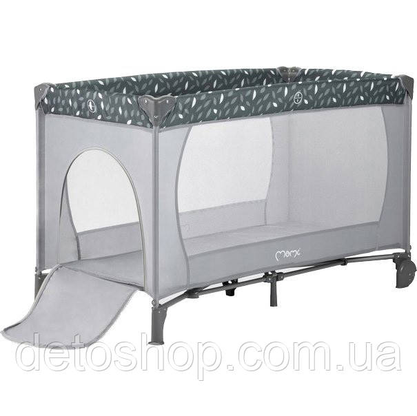 Дитячий манеж MoMi Belove Grey Сірий