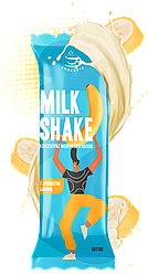 Концентрат молочного напою "MILKSHAKE" зі смаком банана 50г (шоубокс 12шт)