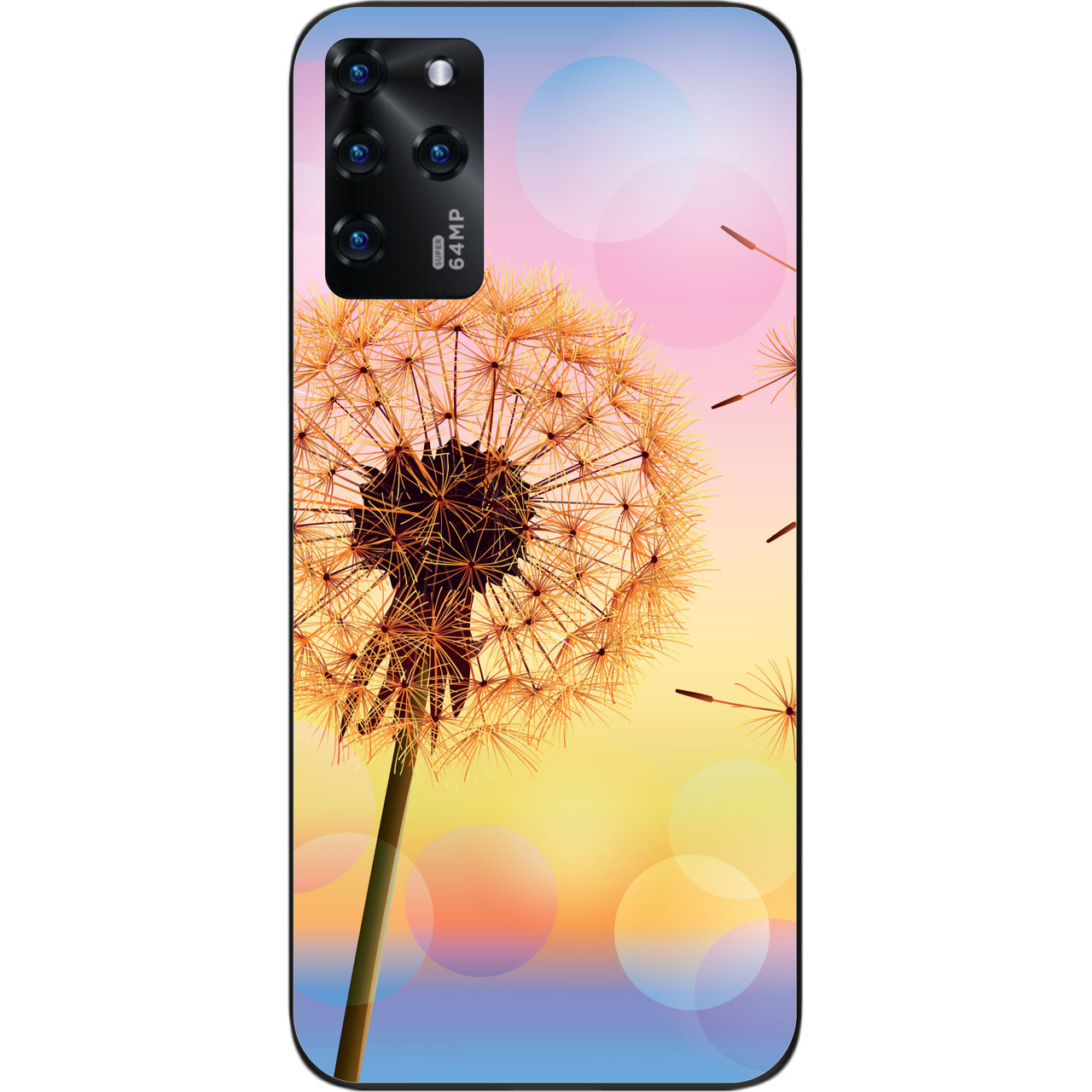 Силіконовий чохол для ZTE Blade V30 з картинкою Кульбаба