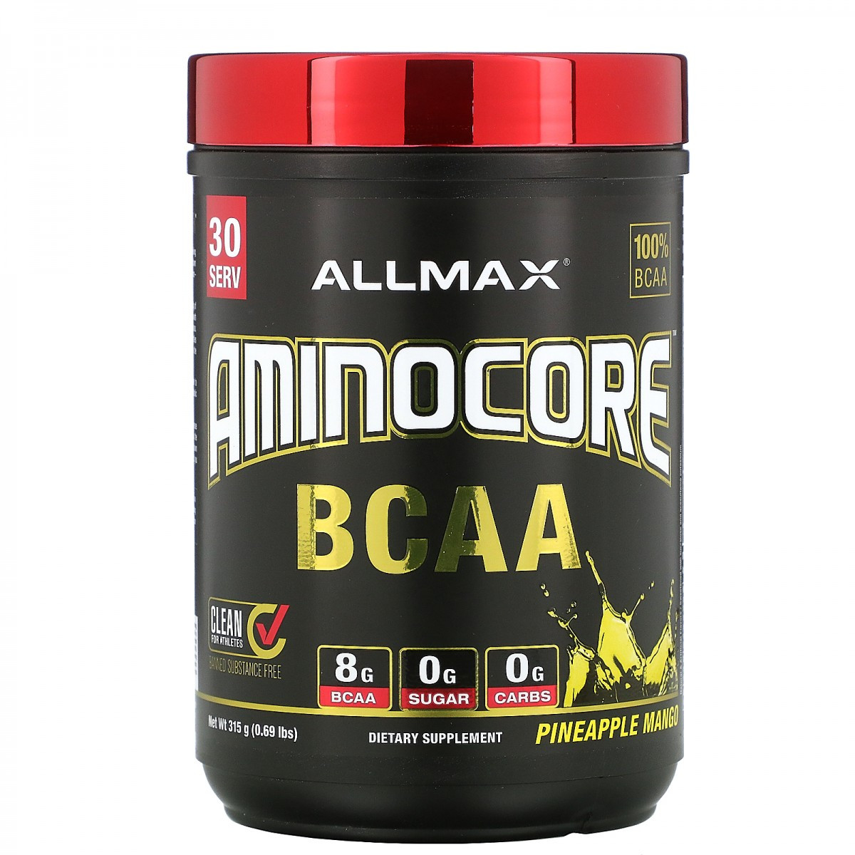 Амінокислоти ALLMAX - AminoCore BCAA (315 g)
