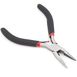 Інструмент Тонкогубці з кусачками 1 шт. 13 см Чорний з червоним