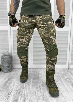 Штани тактичні пікселі наколінники мм 14