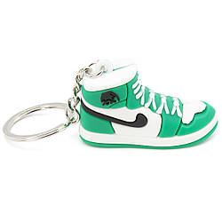 Брелок Nike Jordan Green White, 1шт., розмір 35х55мм, довжина 90мм