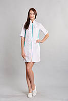 Жіночий  медичний  халат  "Леся"   (коттон)
