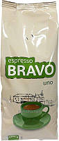Крепкий кофе в зернах Bravo UNO, 1кг, (зеленый) робуста Южной Америки и Африки, зерновой кофе Віденська кава