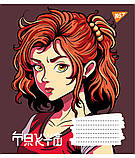 Зошит шкільний А5/12 коса лінія YES Anime  набір 25 шт. (766304), фото 4