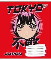 Тетрадь школьная А5/18 клетка YES Anime набор 25 шт. (766323)