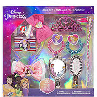 Набір дитячих шпильок гумок прикрас з гребінцем для волосся Принцеси Дісней Disney Princess Townley Girl