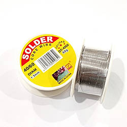 Припій Олово для паяння SOLDER 1,5 мм, 60 г.