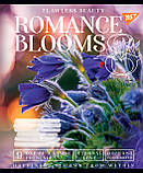 Зошит шкільний А5/36 клітинка YES Romance blooms зошит дя записів набір 15 шт. (766415), фото 5