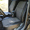 Чохли на сидіння Chevrolet Cruze шкірозамінник + тканина модельні, фото 2