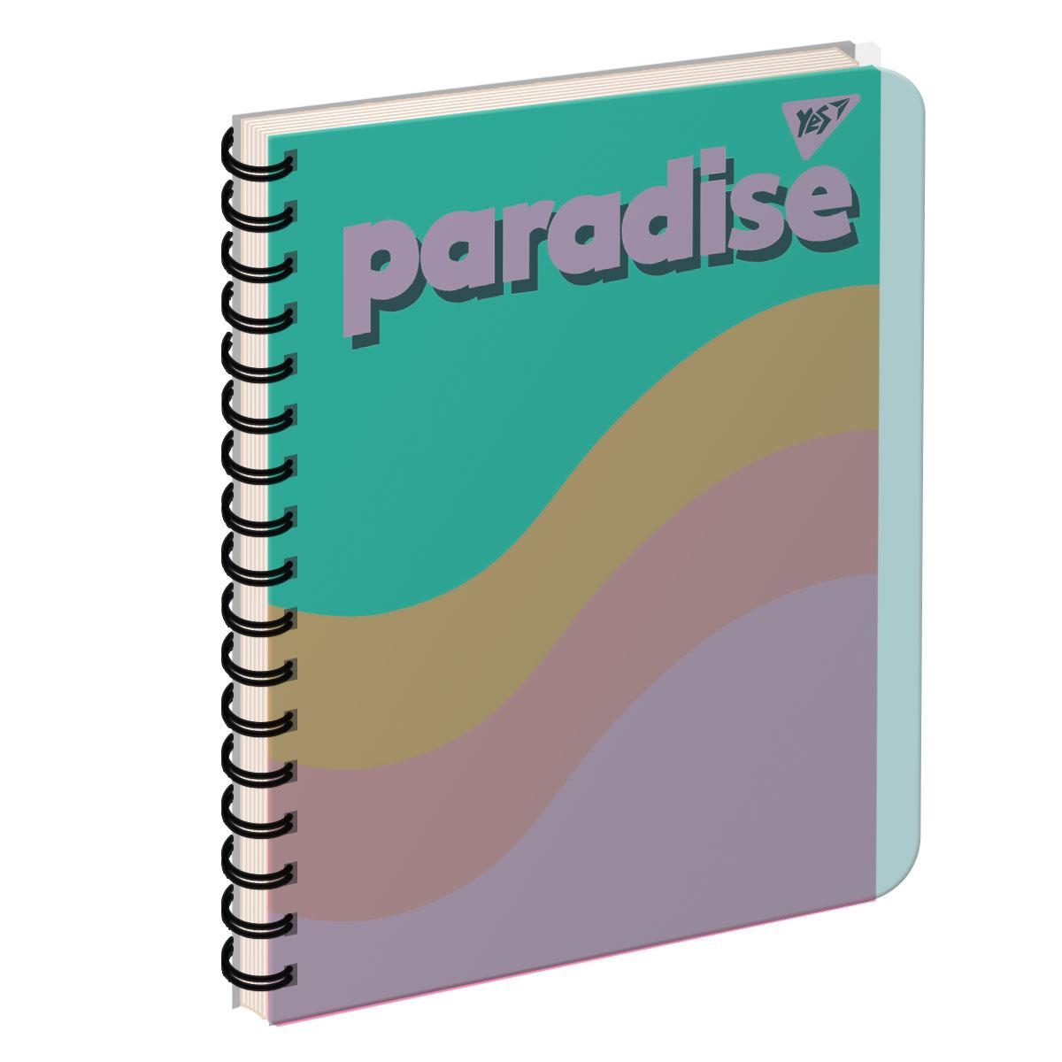 Зошит для студентів із роздільниками YES А5/144 Paradise пластикова обкладинка (681888)