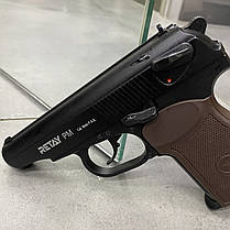 Пістолет стартовий Retay PM, кал. 9 мм, колір – Чорний (L499311), фото 5