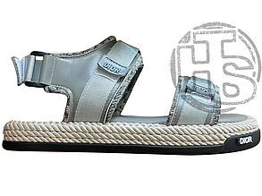 Жіночі сандалії Dior Sandals Grey ALL08979