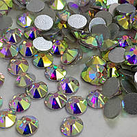 Стразы Xirius Crystals, цвет Сrystal AB (база серебро) ss20 (4,6-4,8мм)