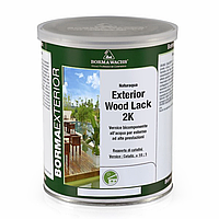 Лак NATURAQUA EXTERIOR WOOD LACK 2K (комплект 1л + 0.1л отвердитель), Borma Wachs