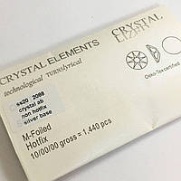 Стразы Xirius Crystals, цвет Сrystal AB (база серебро) ss20 (4,6-4,8мм) ОПТ 1440 шт, Стразы для клеевой фиксации