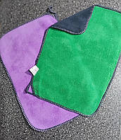 Набір двосторонніх рушників із мікрофібри для миття, сушіння та полірування автомобіля розмір 30*20