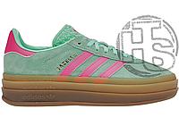 Жіночі кросівки Adidas Gazelle Bold Pulse Mint Green Pink H06125 36