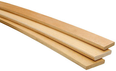 Букова ортопедична Ламель 772х68х8 мм З Кріпленнями