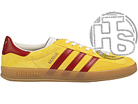 Жіночі кросівки Adidas x Gucci Gazelle Yellow 7078489STU07170