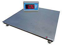 Платформенные весы на 600 кг (1000х1000мм)от производителя Горизонт,дисплей 50мм,электронные,серия «ЭКОНОМ»