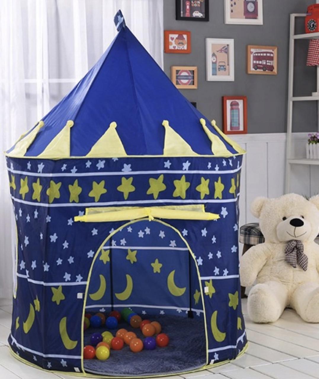 Дитячий ігровий намет  будиночок Синій Замок для дітей  Iso Trade, фото 1