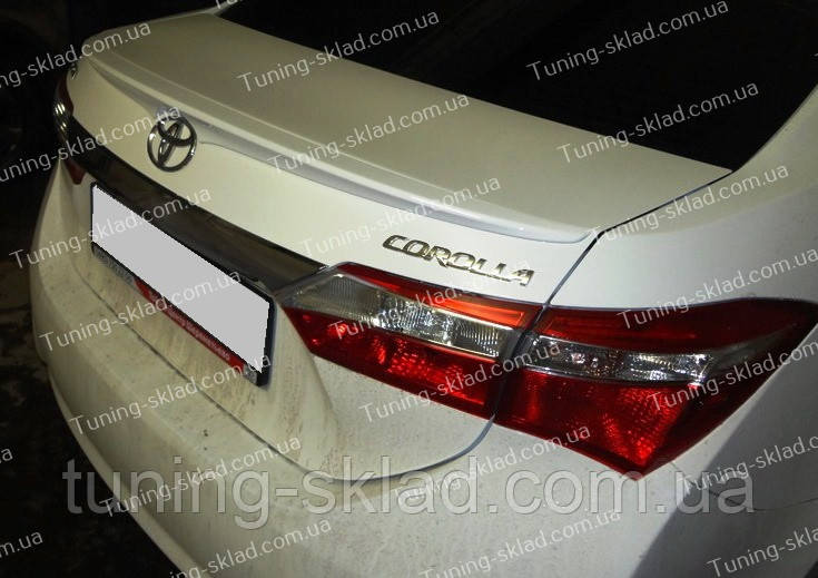 Спойлер Toyota Corolla XI E170 (спойлер на кришку багажника Тойота Королла 11 Е170), фото 1