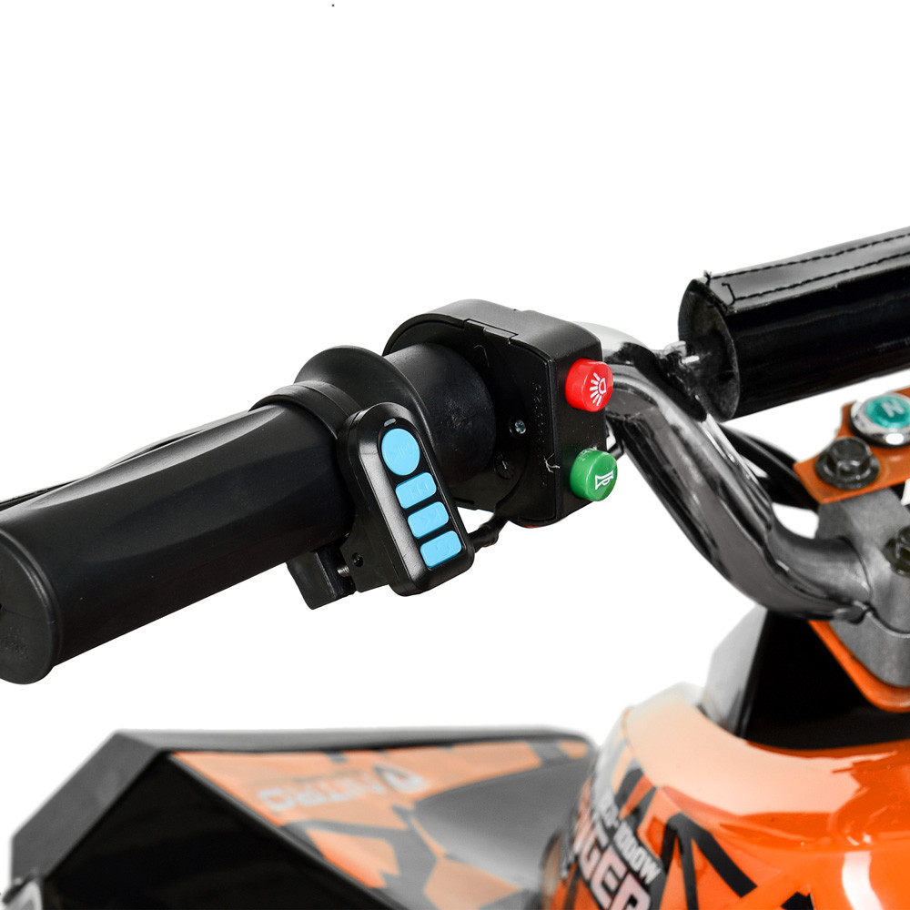 Квадроцикл электрический с мотором 1000W Profi HB-EATV1000Q-7ST V2 оранжевый для детей от 8 лет bs - фото 2 - id-p1854104151