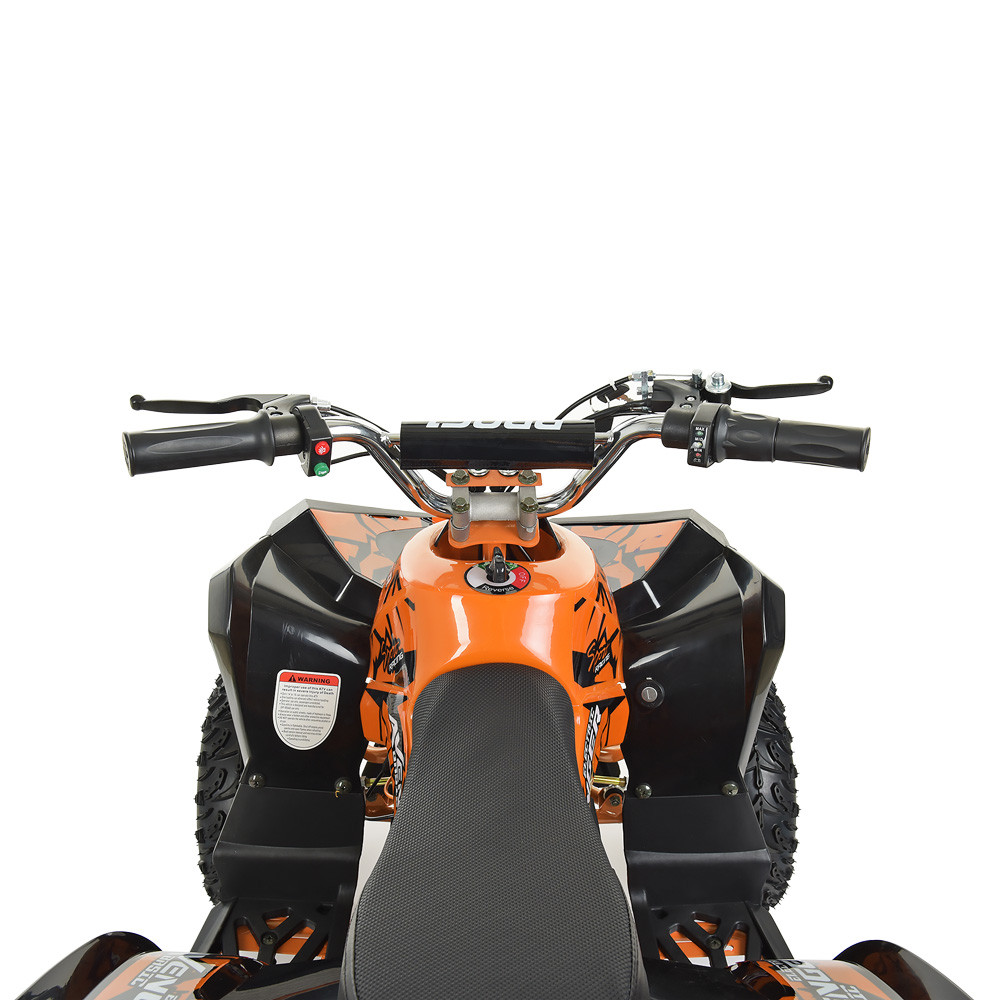 Квадроцикл электрический с мотором 1000W Profi HB-EATV1000Q-7ST V2 оранжевый для детей от 8 лет bs - фото 4 - id-p1854104151