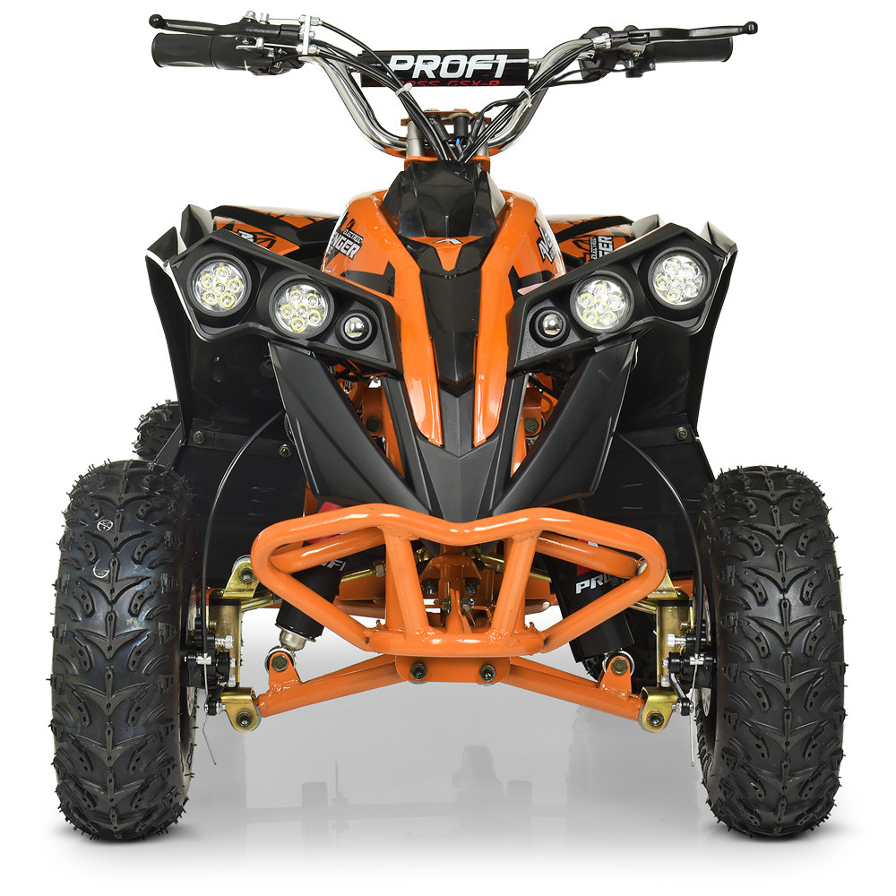 Квадроцикл электрический с мотором 1000W Profi HB-EATV1000Q-7ST V2 оранжевый для детей от 8 лет bs - фото 8 - id-p1854104151