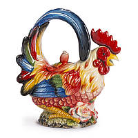 Заварник из керамики разноцветный ручной работы "Петушок" Palais Royal