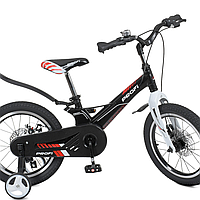Двухколесный детский велосипед 16 дюймов Profi Hunter LMG16235-1 магниевая рама черный bs