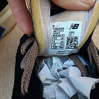 Жіночі кросівки весна літо чорний з білим New Balance CT302. Взуття жіноче чорне Нью Баланс СТ302 на весну, фото 10