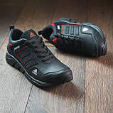 Розміри 41,42 Якісні чоловічі кросівки Adidas з натуральної шкіри model-A2, фото 4